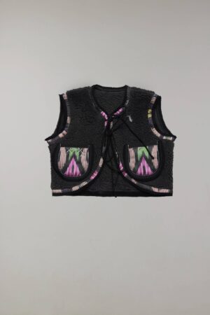 Double-sided vest «jajji kapalak»